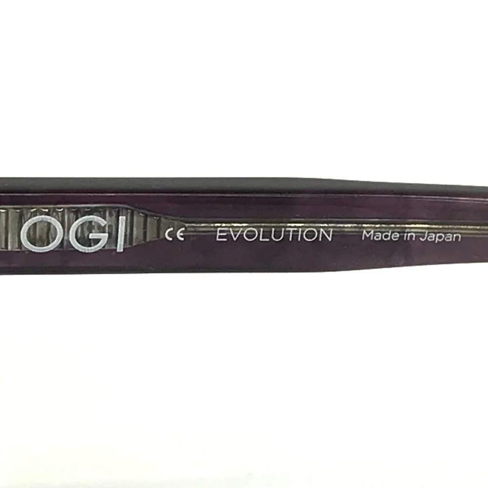 OGI Eyeglasses Frames 3138/2340 EVOLUTION Purple Tortoise Cat Eye 55-17-145